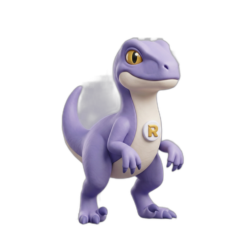 Mascote Raptor Trade — velociraptor